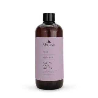 Naturys Face Facial Mask Lotion 500 ml Grundlage für Peel off Mask mit Alginaten (Kabinengröße)