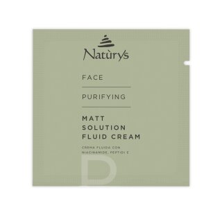 Naturys Face Matt Solution Fluid Cream - Reinigende Fluid Creme für junge Haut 3 ml